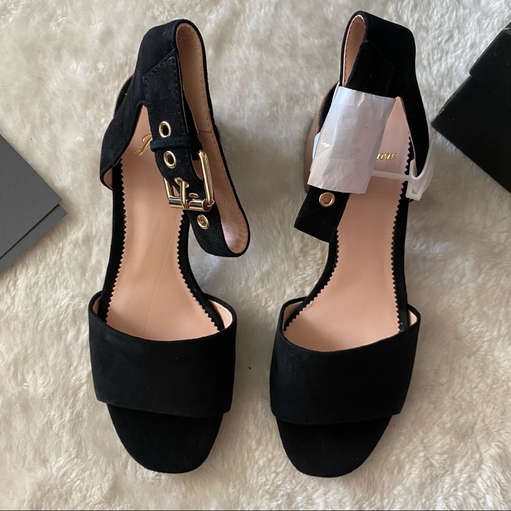 J crew ankle strap suede sandals - Picture 5 of 7